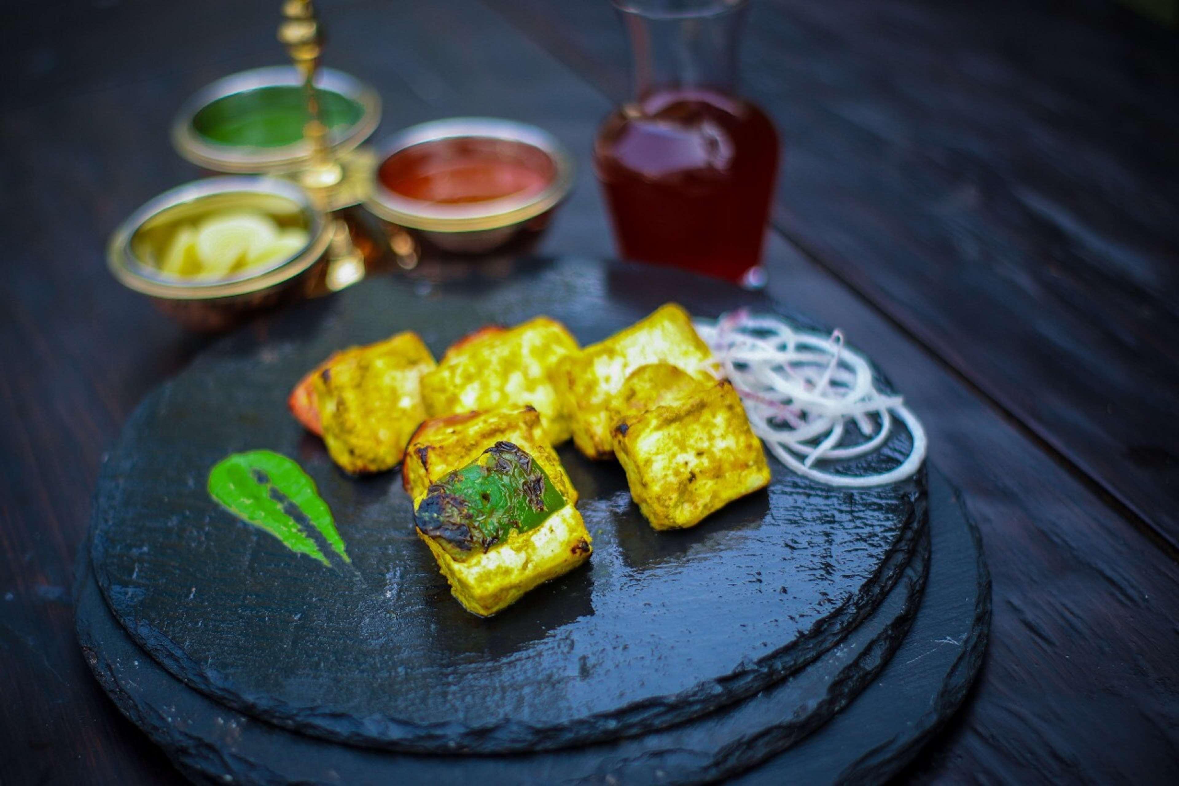 Hilton Mumbai International Airport Hotel Luaran gambar Paneer tikka