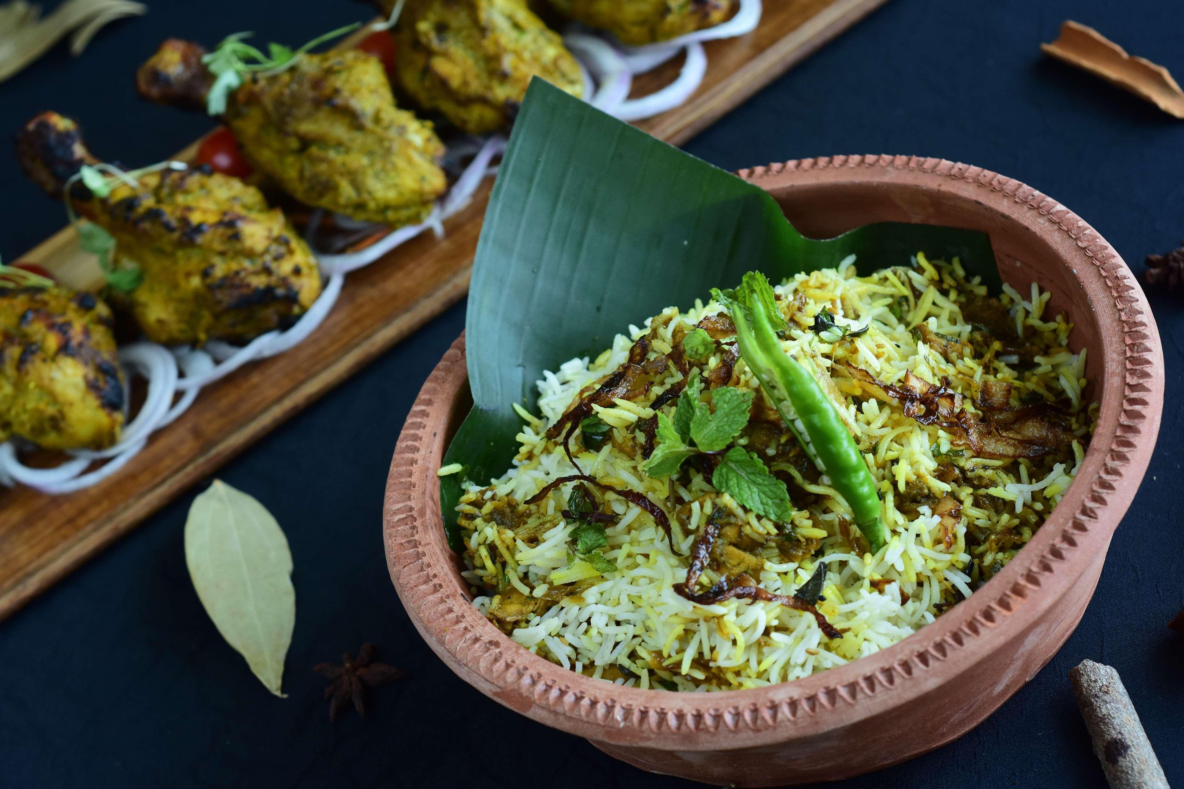 Hilton Mumbai International Airport Hotel Luaran gambar Hyderabadi biryani